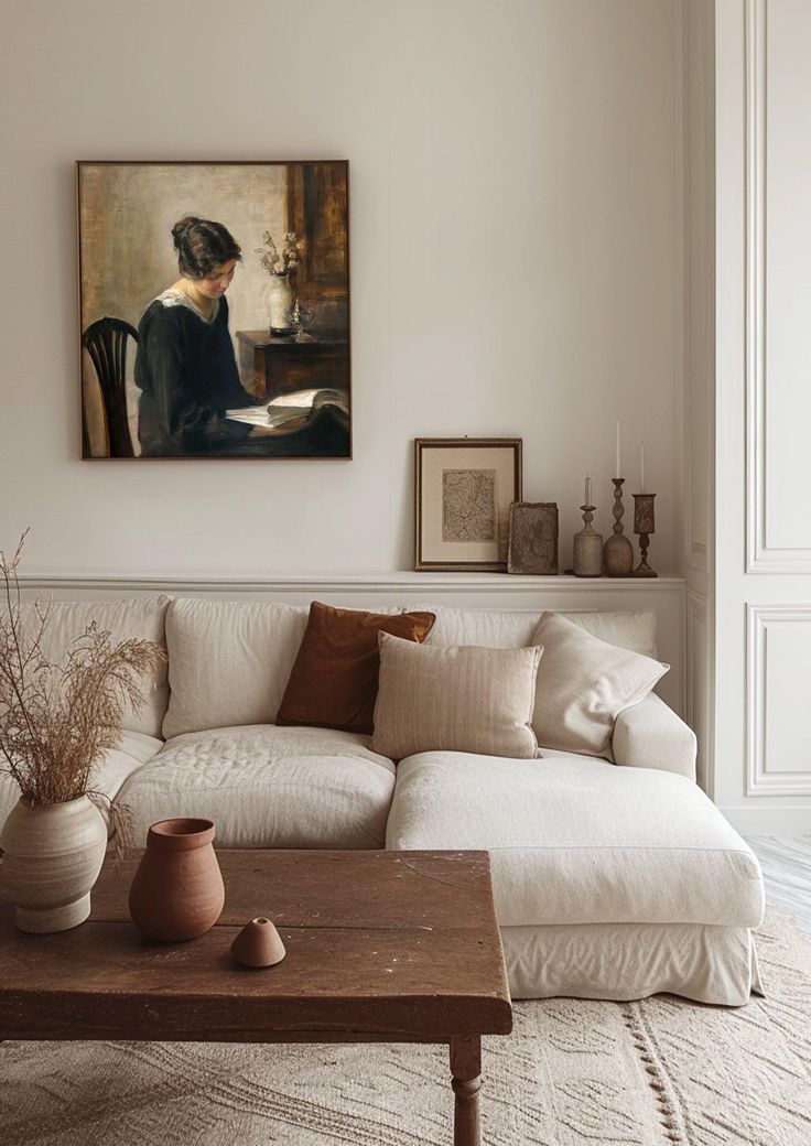 Art Deco Giclée Prints - Vintage Wall Art & World Famous Paintings - Expressionism Oil Painting on Printable Canvas - Portrait of a Lady #83 - 14x16 inch _ Oak