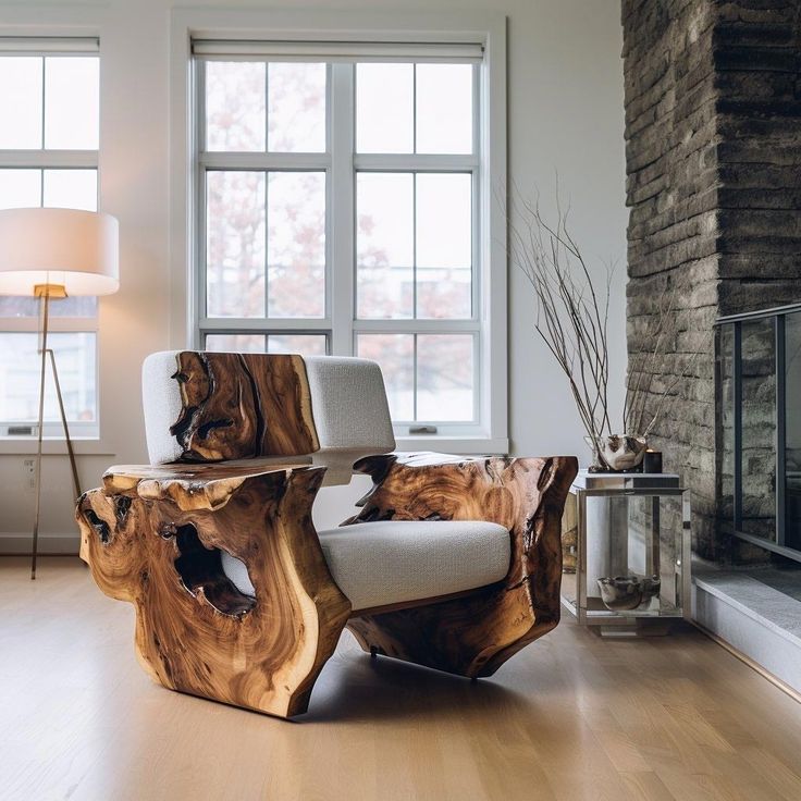 Organic Wood Furniture Design Concepts_ Masterful and Organic