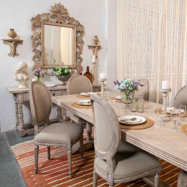 Our Farmhouse French dining room