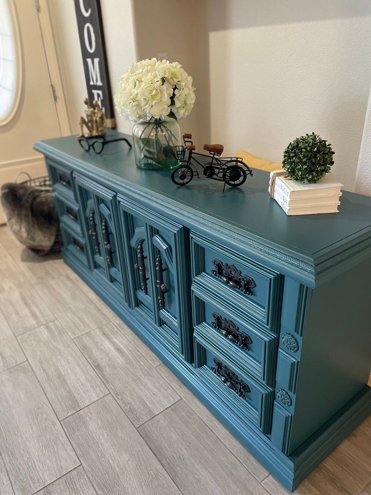 SOLD! Please Do Not Purchase Vintage Dresser_ Credenza_ Large Dresser
